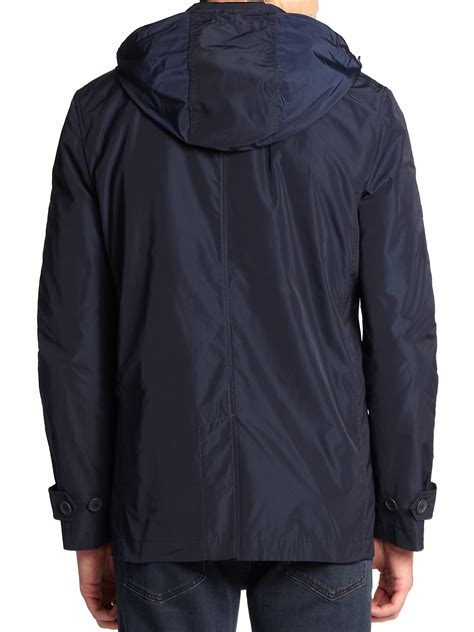 burberry hooded jacket men'|burberry lightweight hooded jacket.